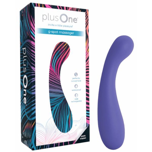 PlusOne G-Spot Massager Roxo