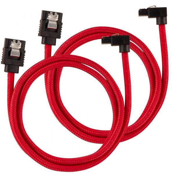 Corsair Cabo Sata 06 M Preto Vermelho - CC-8900284