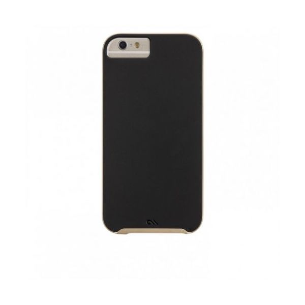 Case-Mate Capa Slim Tough para iPhone 6 Black/Gold - CM031465