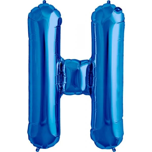 Northstar Balão Foil 16" Letra H Azul - 180000538