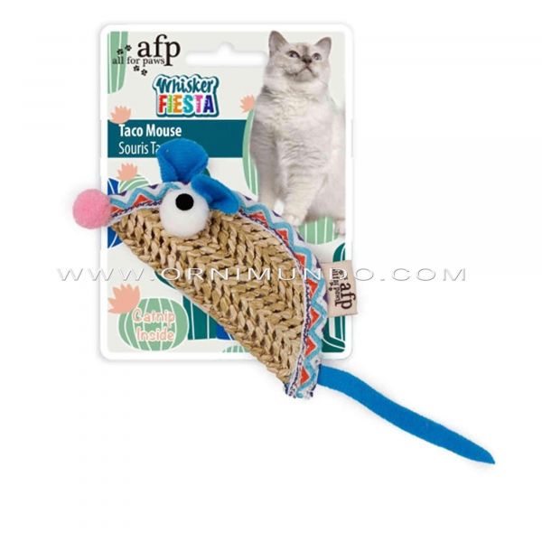 AFP Brinquedo Gato Whisker Fiesta Taco Mouse