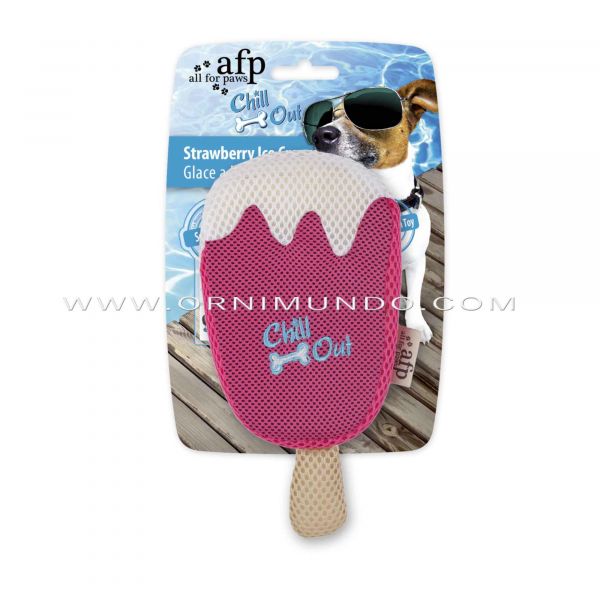 Afp Brinquedo Cão Chill Out Gelado de Morango 20 cm