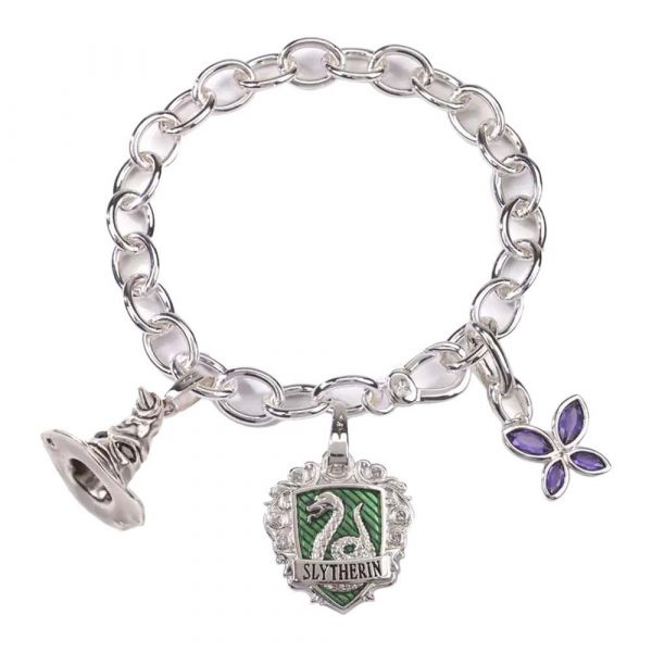 Noble Collection Lumos Slytherin Harry Potter Bracelet