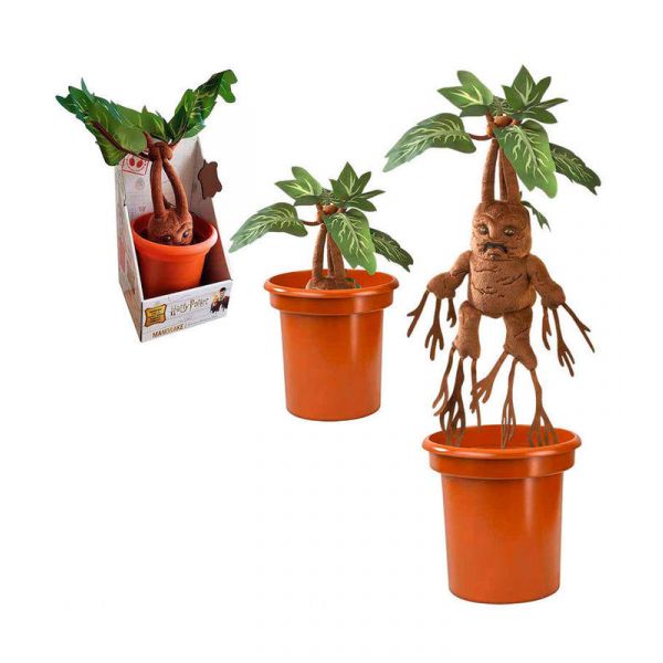 Harry Potter Mandrake interactive plush toy 40cm