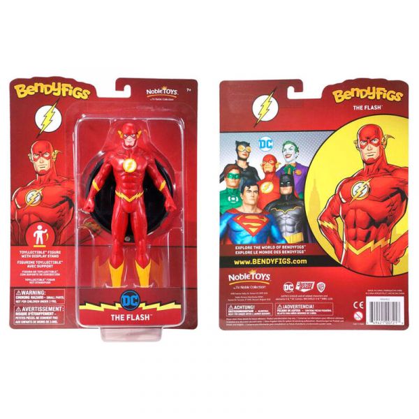 Noble Collection DC Comics Bendyfigs Figura Flash 19 cm