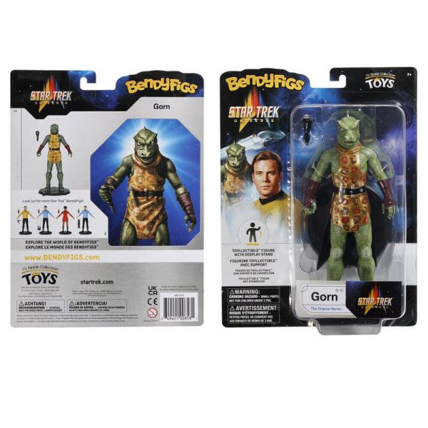 Noble Collection Bendyfigs Gorn Star Trek 19 cm