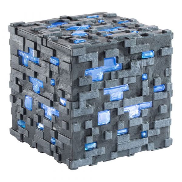 Noble Collection Luminous Diamond Ore Minecraft Figure