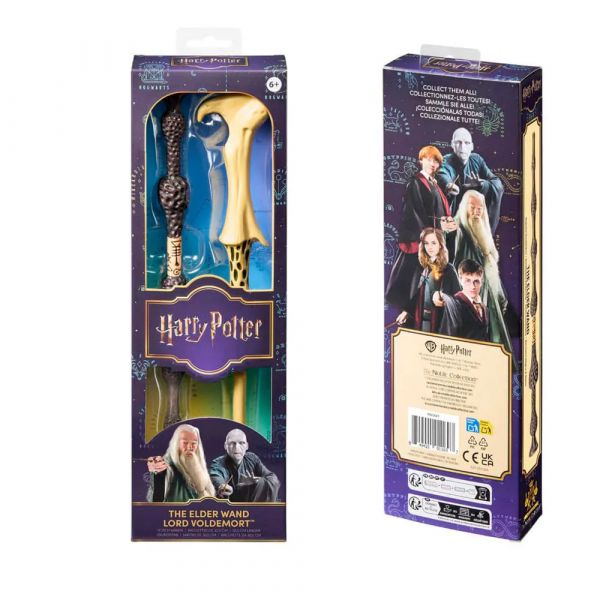 Noble Collection Harry Potter - Varinha das Varinhas e Varinha de Lord Voldemort 30-31cm