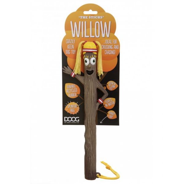 Doog Brinquedo Cão Original Stick Family Willow Stick