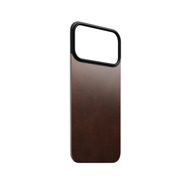Nomad Capa Back Couro Horween iPhone 17 Pro Max Castanho 0856504014384