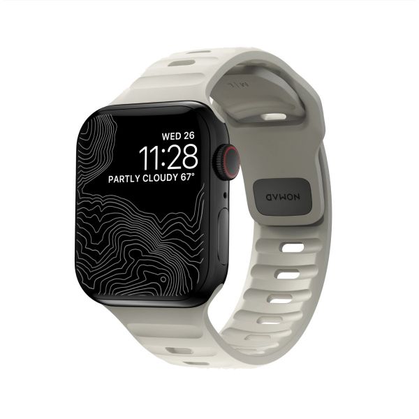 Nomad Goods Bracelete Desportiva Apple Watch FKM 41/42mm Bege