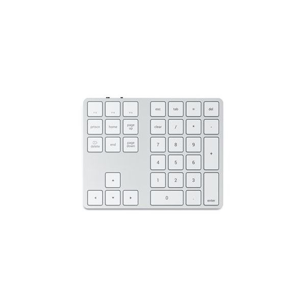 Teclado Satechi Numérico Wireless Aluminum Slim Bluetooth White