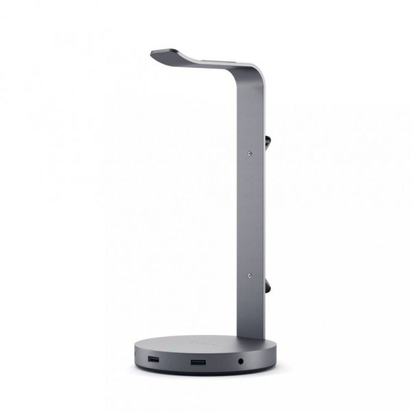 Satechi Aluminum USB Headphone Stand (space grey) - 879961008956