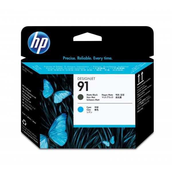 Tinteiro HP 91 Matte Black/Cyan C9460A