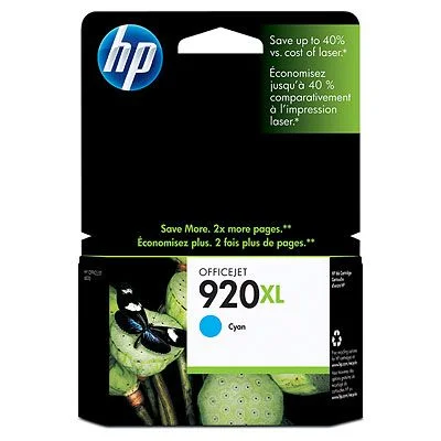 HP 920XL CYAN OFFICEJET INK CARTRIDGE
