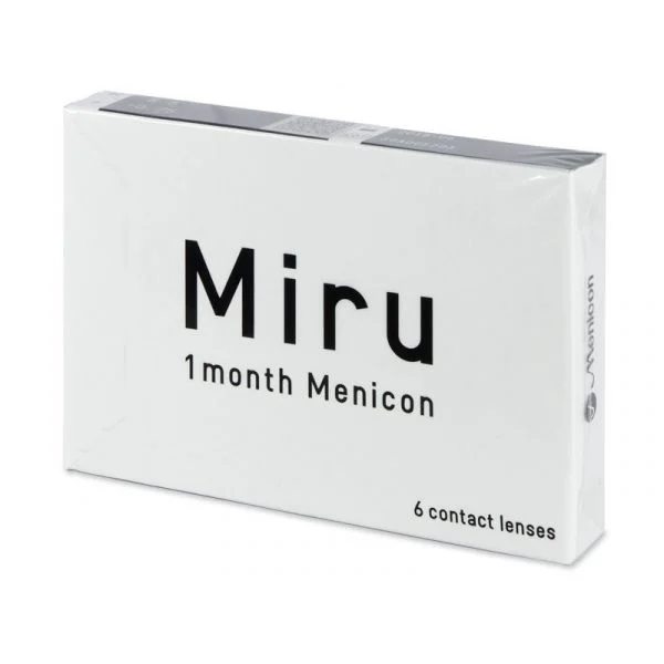 Menicon Lentes de Contacto Miru 1 Month 6 lentes