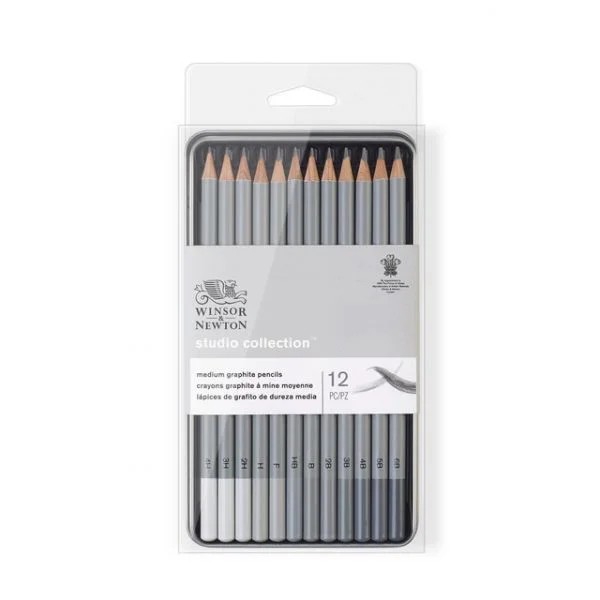 Winsor & Newton Conjunto 12 de Grafite