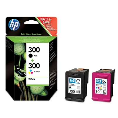 HP 300 COMBO PRETO/TRI-COLOR