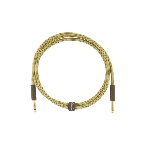 Fender Cabo Deluxe Tweed Natural 1,5m Jack Mono Para Jack Mono