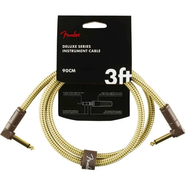 Fender Deluxe Series 0,9m Jack/jack Tweed