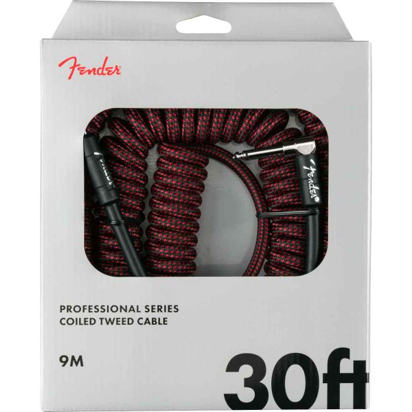Fender Professional Coil 9m Jack/jack Red Twd