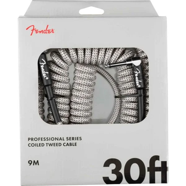Fender Professional Coil 9m Jack/jack Wht Twd