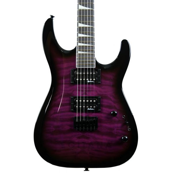 Jackson JS Series Dinky Arch Top JS32Q DKA HT AM Transparent Purple Burst