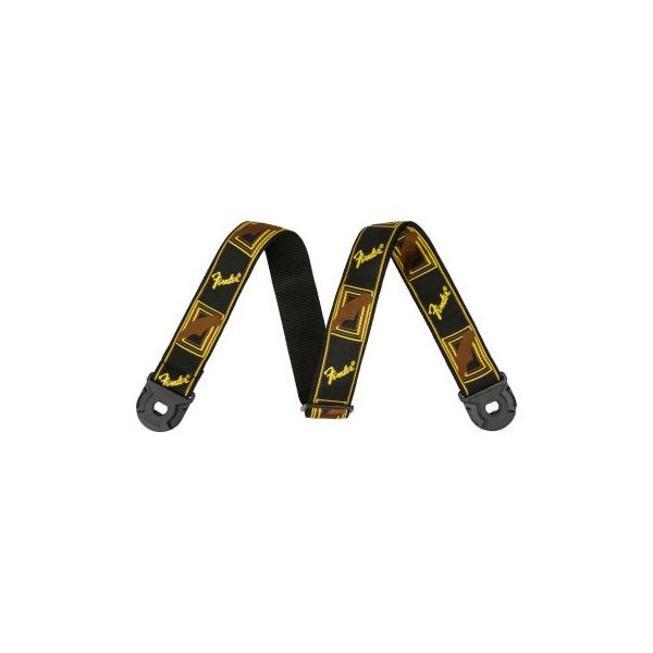 Fender Correia Guitarra Quick Grip Mono Black/yellow/brown