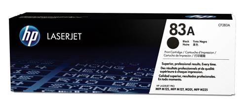 HP Toner LaserJet Original 83A Preto