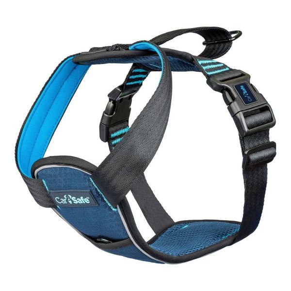 The Company Of Animals Arnês CarSafe Crash Tested, Azul, 60 cm