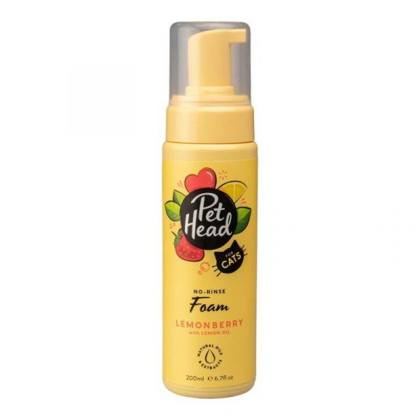 Pet Head Shampoo em Seco Felin' Good Espuma Gato (200 ml)
