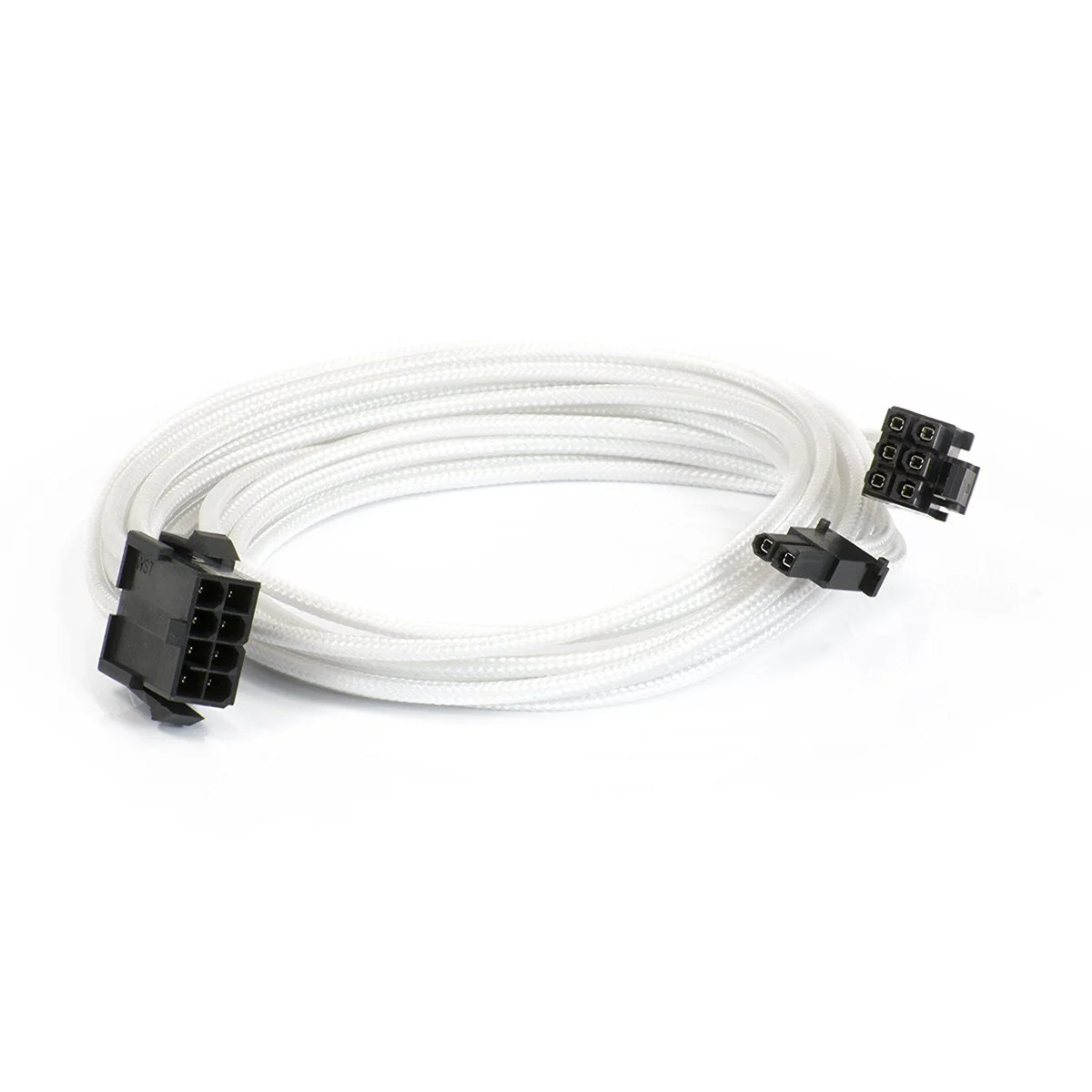 Cabo PSU Phanteks Sleeved 6+2-Pin PCIe 50cm Branco