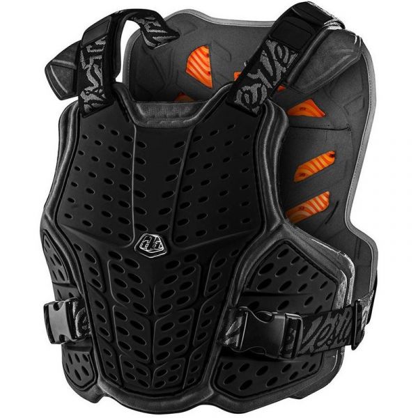 Troy Lee Designs Proteção Rockfight Ce Black Xs/sm
