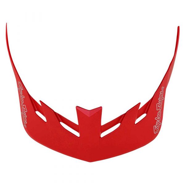 Troy Lee Designs Flowline 2023 Helmet Spare Visor Vermelho
