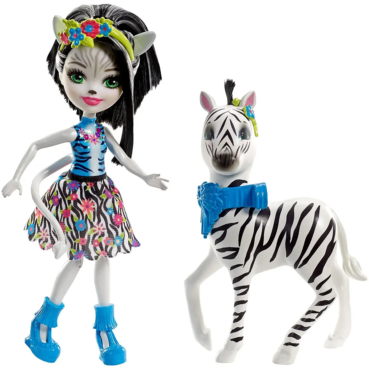 Boneca e Animal - Zelena Zebra