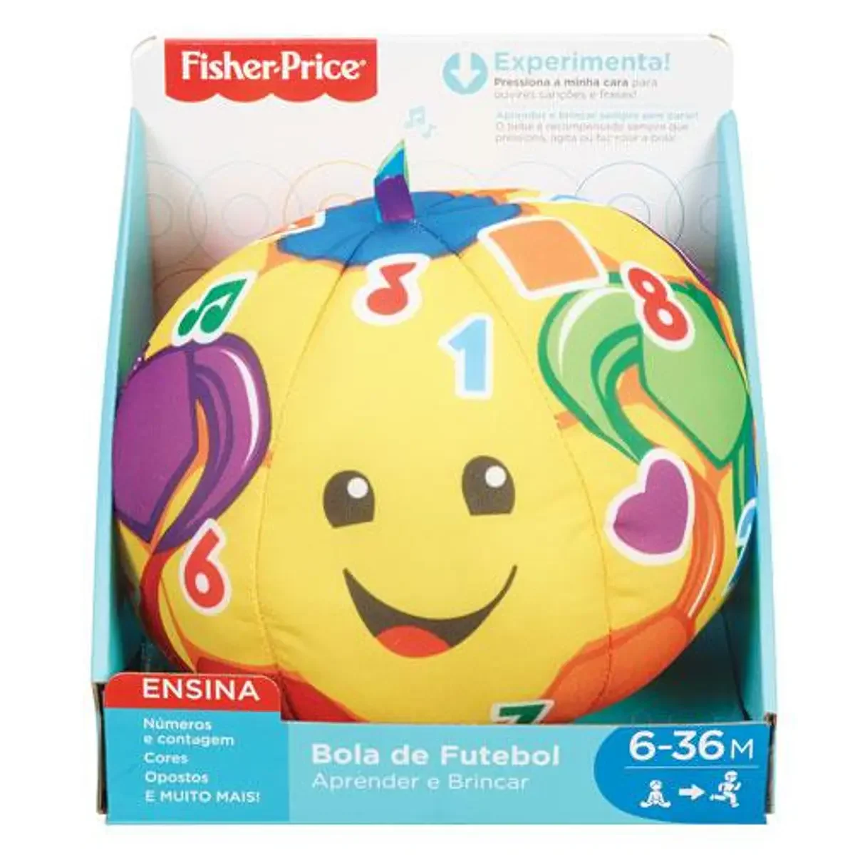 Bola de Futebol Aprender e Brincar