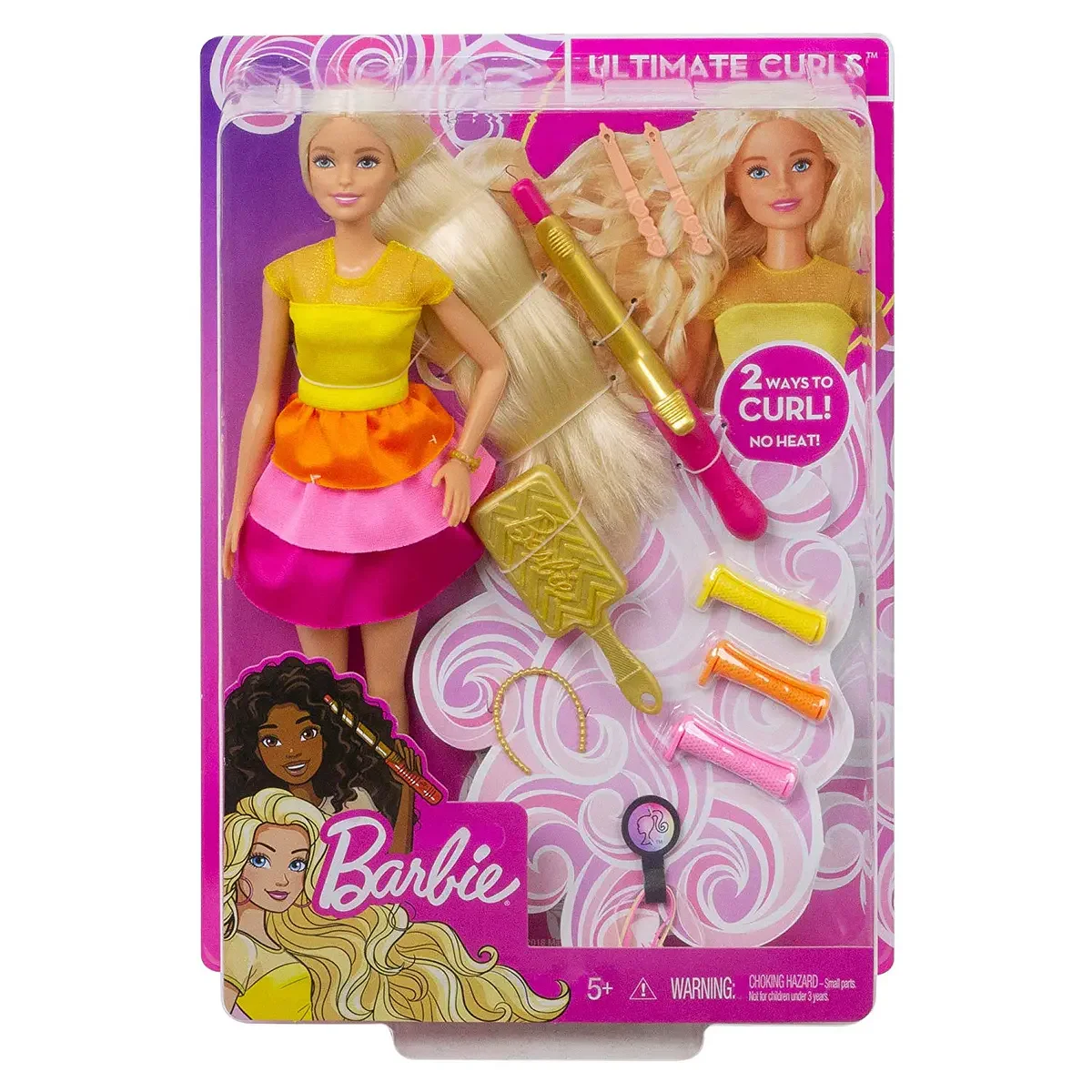 Barbie Canudos e Caracois Fashion