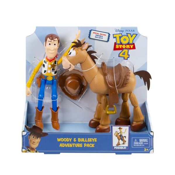 Mattel Toy Story 4: Woody & Bullseye