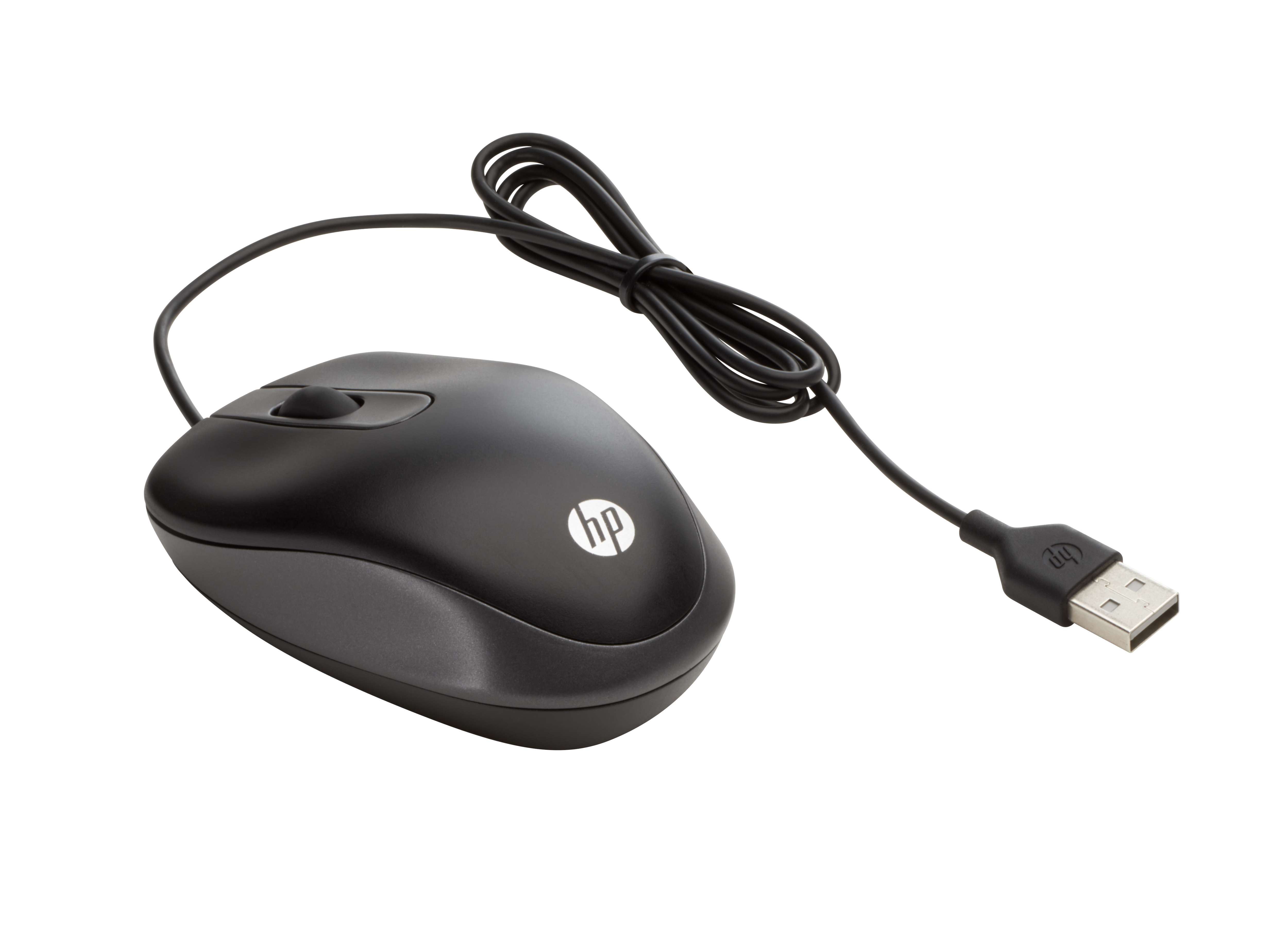 HP USB Wired Travel Mouse - G1K28AA