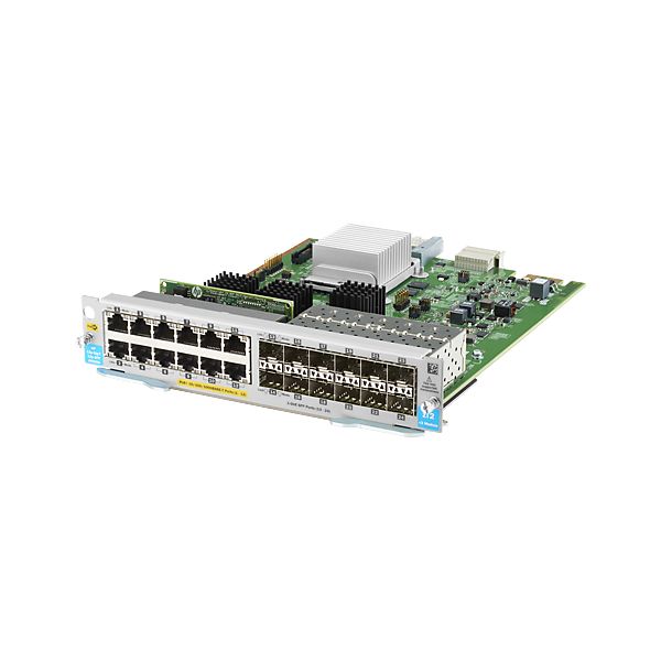 HP Switch 12p PoE+ / 12p 1GbE SFP v3 zl2 Mod - J9989A