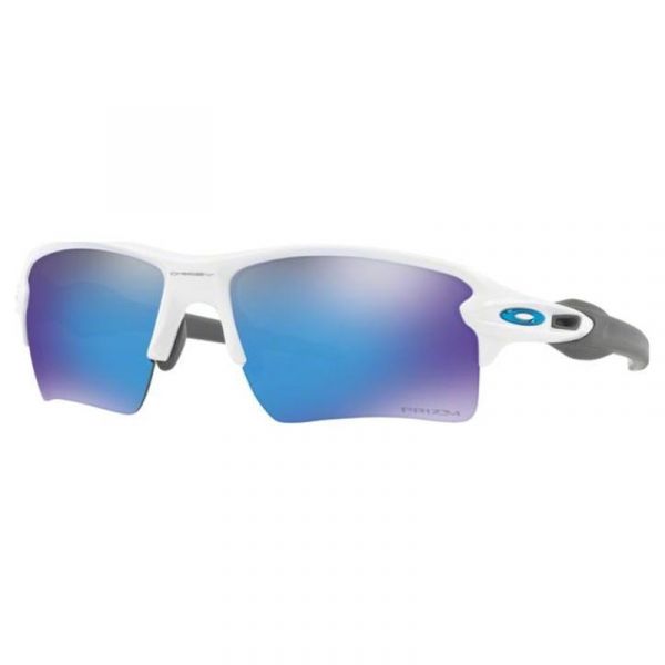 Oakley Óculos Flak 2.0 XL Polished White Prizm Sapphire