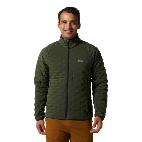 Mountain Hardwear Stretch 1986171 Down Jacket Verde M Homem