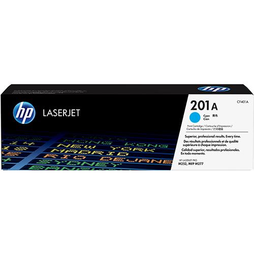 Toner HP LaserJet Original 201A - Ciano