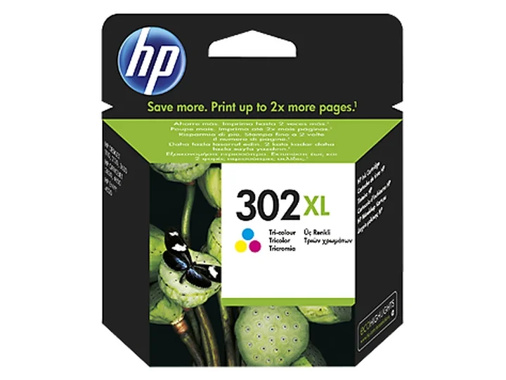 Tinteiro HP 302XL Tricolor