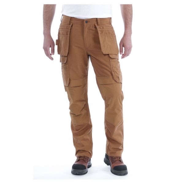 Carhartt Steel Multi Pocket Tech Relaxed Fit Pants Castanho 40 / 32