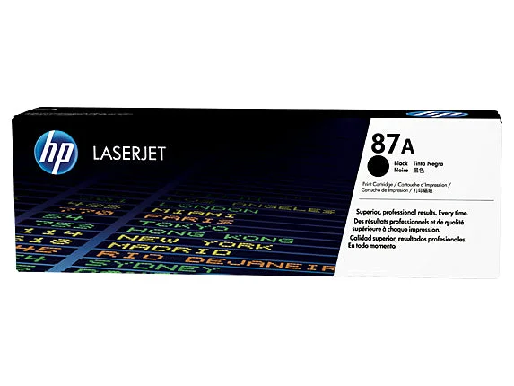HP Toner LaserJet original 87A preto