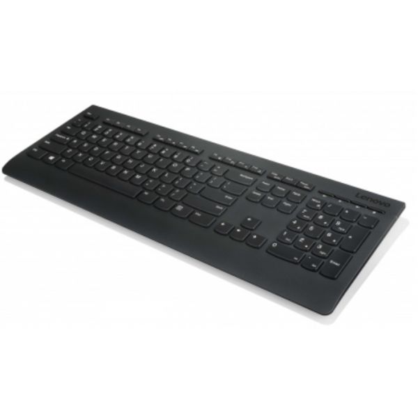 Teclado Lenovo 4X30H56868 Sem Fios Espanhol QWERTY Preto