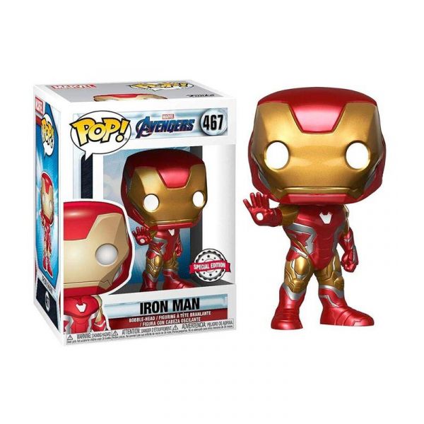 Funko POP! Marvel: Avengers: Endgame - Iron Man Exclusive #467