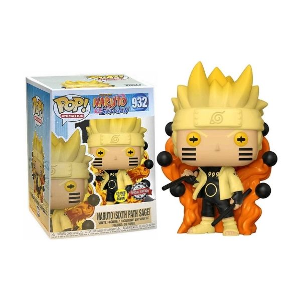 Funko POP! Animation: Naruto Shippuden - Naruto (Six Path Sage) (GITD) (Special Edition) #932
