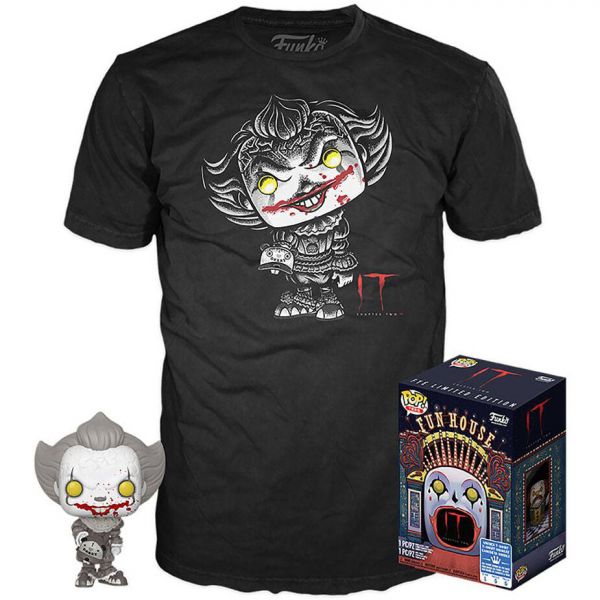 Funko POP! IT Chapter 2 - Pennywise #830 + T-shirt Tamanho M Preto